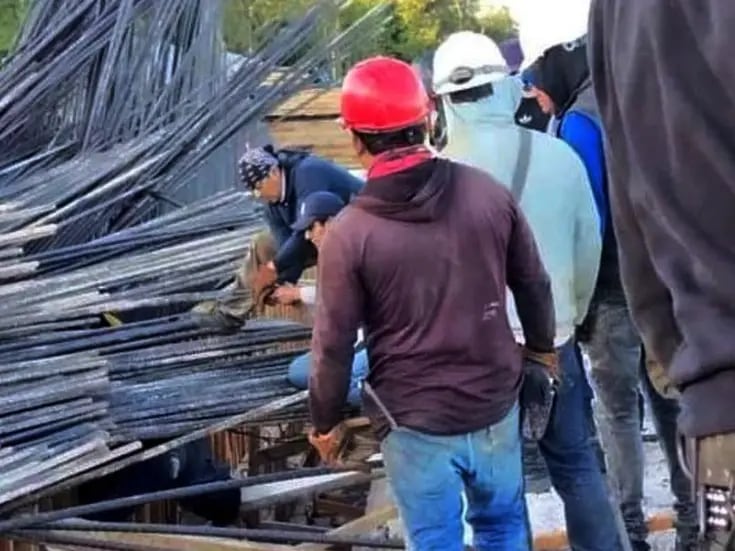 Dan de alta a trabajadores que resultaron heridos tras colapso en obra del Tren Maya