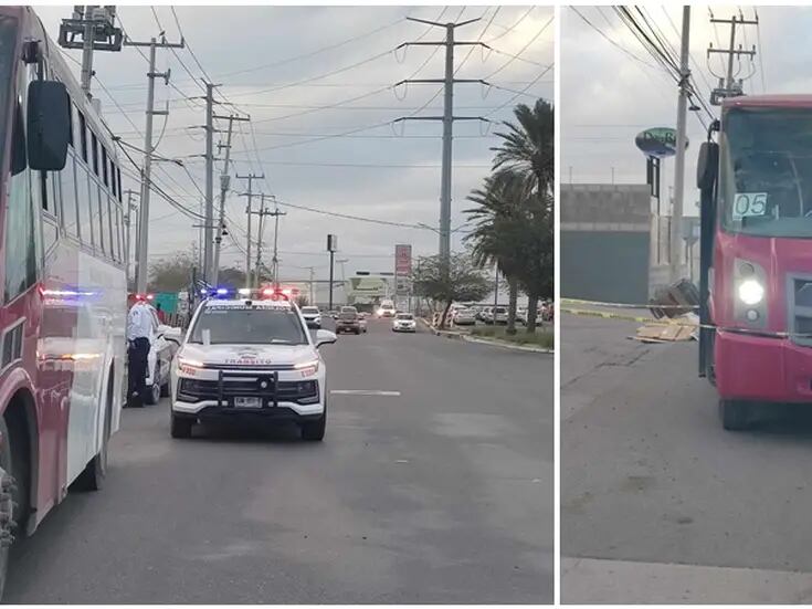 Muere hombre arrollado por camión urbano en Hermosillo
