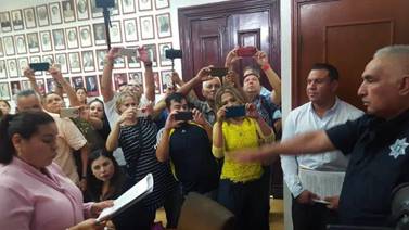Silvestre Armenta Ramírez tomó protesta como Comisario de Seguridad Pública de Guaymas