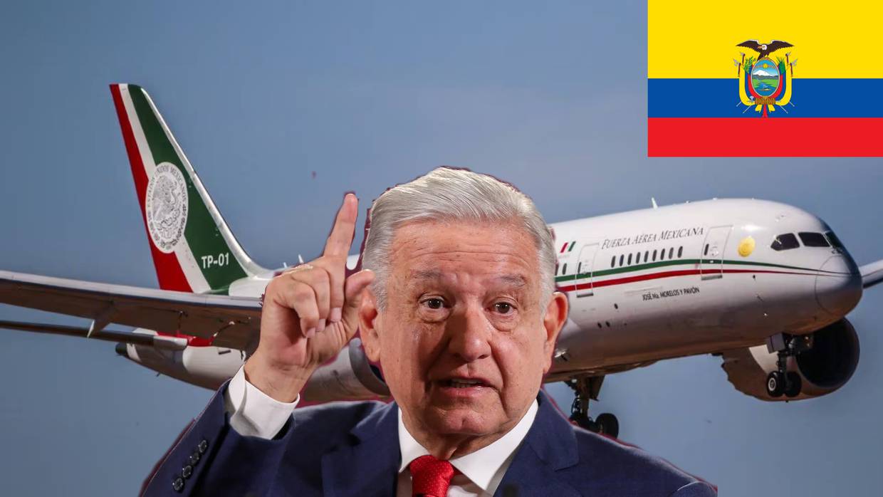 Ecuador: Falta la solicitud oficial del avión para que recoja a la embajadora mexicana