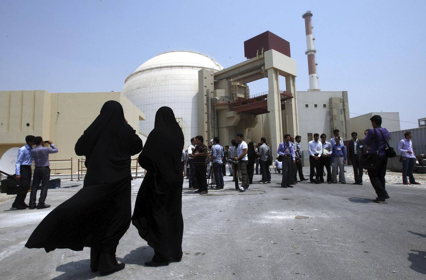 Foto de archivo. Central nuclear de Bushehr. EFE/Abedin Taherkenareh