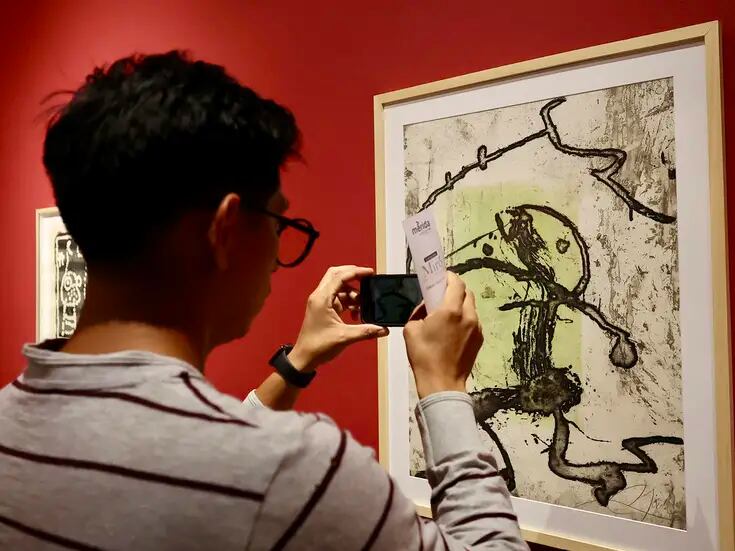 Casi 60 obras de Joan Miró de colecciones privadas se exhiben en el sureste de México