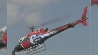 Helicóptero de noticiero se estrella y mueren dos personas durante cubertura en vivo