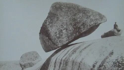 La historia detrás de la “piedra movediza”: Se rompió un 29 de febrero de 1912