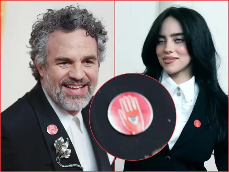 Billie Eilish y Mark Ruffalo usaron alfiler rojo en los Oscar 2024: esta es la sorprendente razón