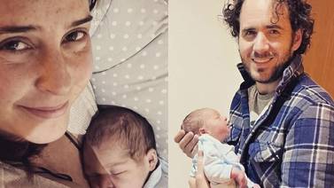Pareja de Irán Castillo revela rostro del hijo recién nacido de ambos