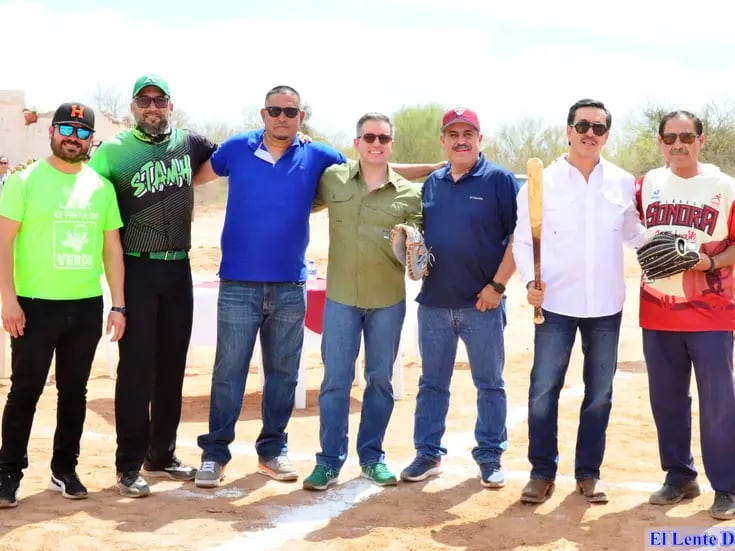 Inauguran Segunda Temporada de Liga de Beisbol Sahuaro Pancho Peraza