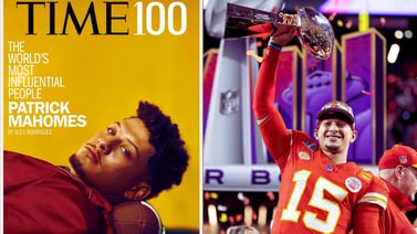 NFL: Patrick Mahomes sale en la portada de TIME 100 'Most Influential People' con tributo a Alex Rodríguez