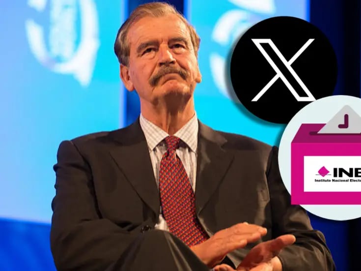 INE ordena a Vicente Fox borrar publicaciones que hizo a favor de candidata durante veda electoral