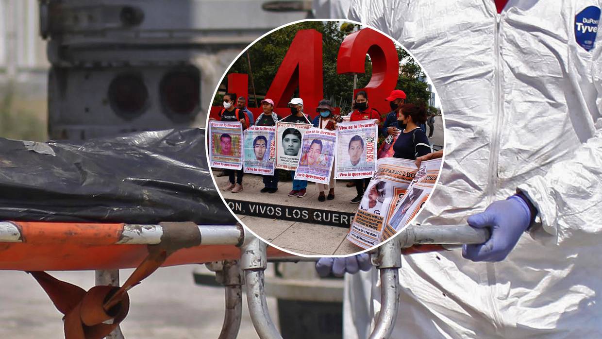 El abogado de los padres de los 43 indica que la FGR encontró 2 mil cadáveres en Iguala y sus alrededores, sin precisar el periodo; insisten en petición de que AMLO los reciba.