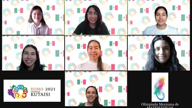 Mexicanas obtienen medallas de oro y bronce en Olimpiada Europea Femenil de Matemáticas