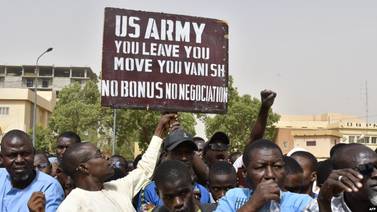 Estados Unidos retirará tropas desplegadas en Níger