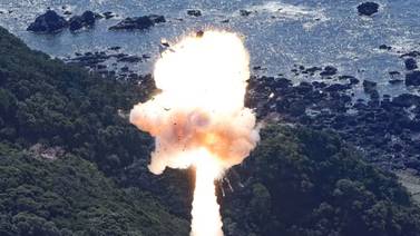 Explota cohete japonés durante lanzamiento
