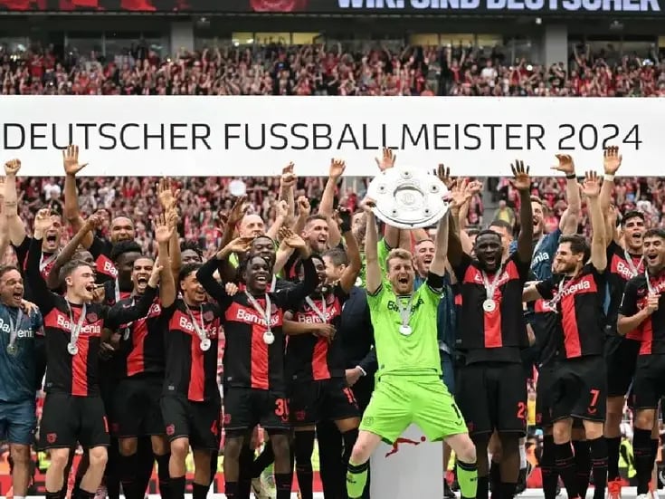 ¡Histórico! Bayer Leverkusen es campeón de la Bundesliga sin perder un solo partido