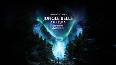  Zoológico de San Diego da inicio a Jungle Bell: espectáculo de proyección 3D de una aurora boreal