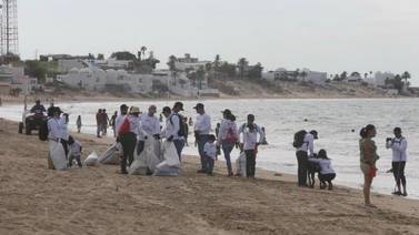 Van al rescate de las playas de Bahía de Kino